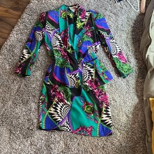 Vintage 100% silk 3 piece skirt suit!